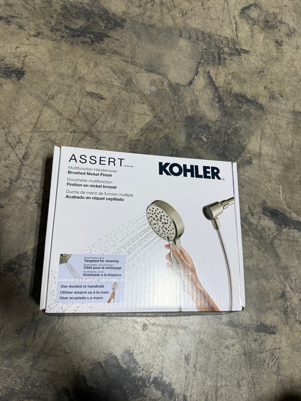 Kohler Assert Multifunction Handshower Brushed Nickel
